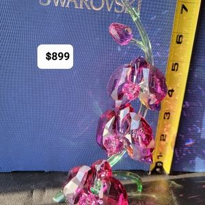 Swarovski Figurines Orchid Retired Rare